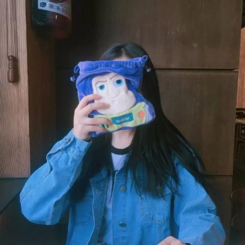 12岁女生头像不露脸蓝色系