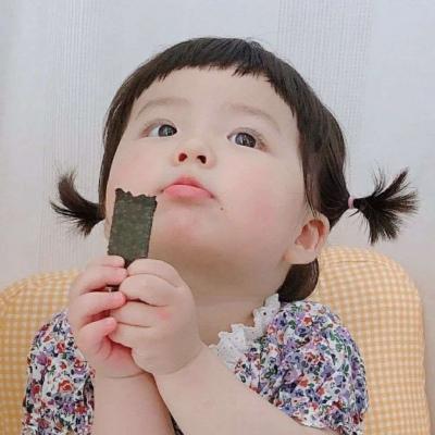 女生萌娃头像