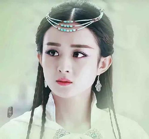 十大人气女星古装造型,刘诗诗第六,唐嫣第三,第一最具仙气