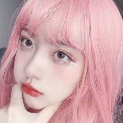 女生霸气彩色头发头像,标准美女是否喜欢呢