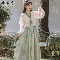 汉虞葵汉服汉虞葵敦煌仿妆花马面裙多少钱