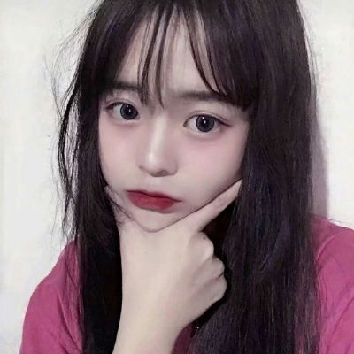 漂亮女生头像,一个人保持着可爱的模样