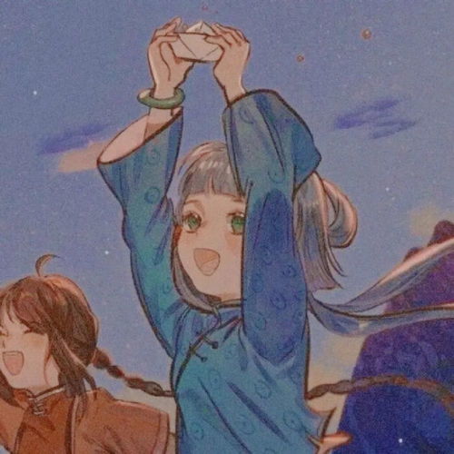 闺蜜头像仙气满满的动漫闺头