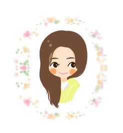 水彩小头像
