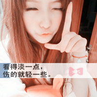 蓝小清新萌萌哒动漫女生图片