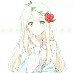 微信头像女生动漫气质淡雅清新花样少女