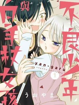 漫画不良少年与拄导盲拐少女的故事,很好看哦,爱了