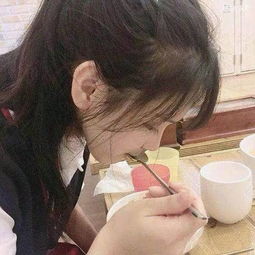 男女生侧脸背影半脸局部头像第八波
