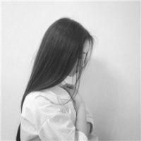 黑白qq头像女生高冷黑白