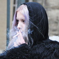 抽烟女生头像我就是女爷