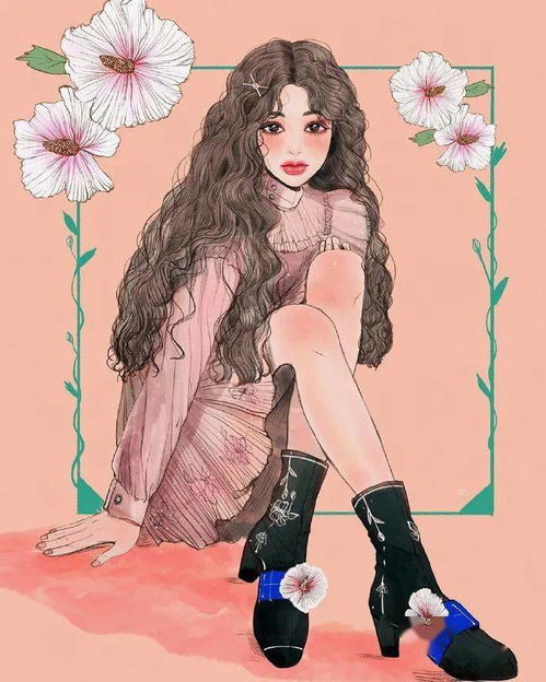 他山之石艺超好看的水彩彩铅少女插画来了