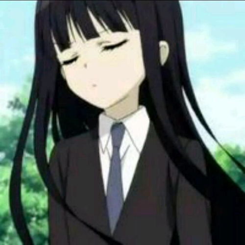 黑色长头发,穿着制服,紫色眼睛,有齐头帘的女孩出自哪部动漫图如下