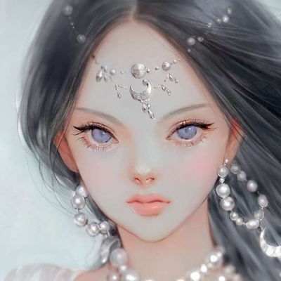 二次元女生头像图片唯美插画师