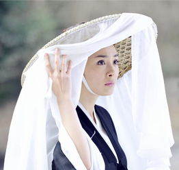 那些戴斗笠的古装美女,杨蓉美艳妖娆,杨幂简直不要太帅了