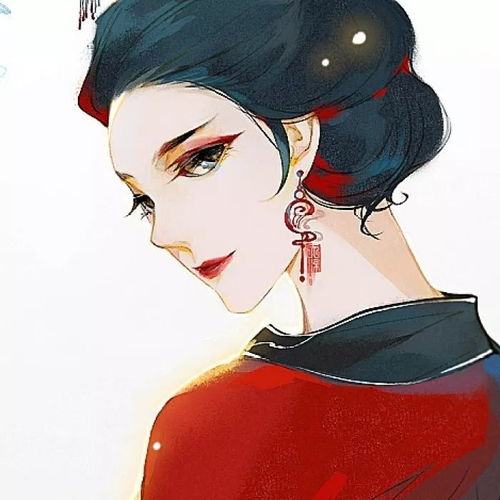 古风头像女生黑白拿刀