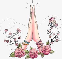 双手合十祈愿头像
