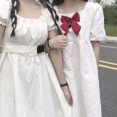 ins学院风闺蜜女生头像