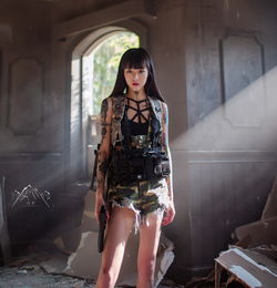 cos少女前线,大吉大利,今晚吃鸡