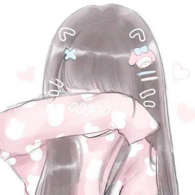 温柔治愈的可爱女生动漫头像