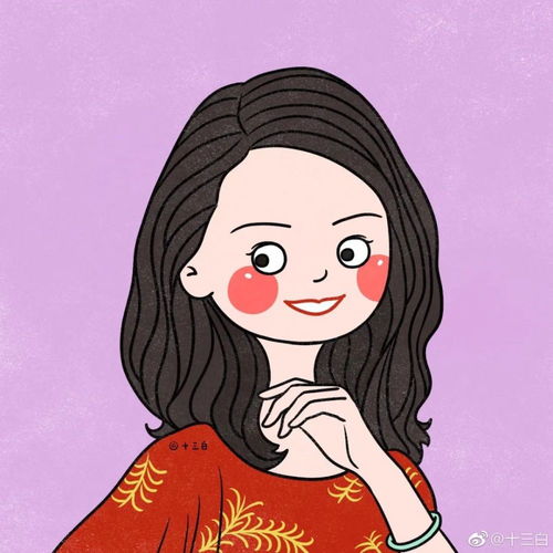 十三白手绘经典影视人物头像