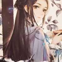唯美手绘古风女孩头像