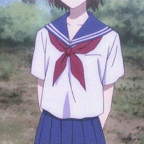 jk部位女生头像动漫