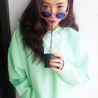 时尚霸气女生qq个性头像最新戴墨镜的微信头像