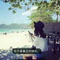 女生头像背影戴帽子