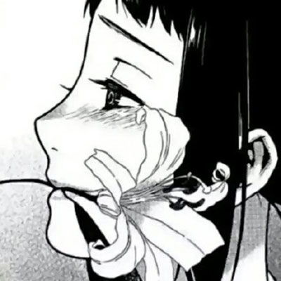 丧气头像黑白丧气女生头像动漫