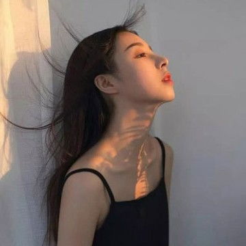 女头丧系真人伤感黑暗压抑头像女,女生头像图片