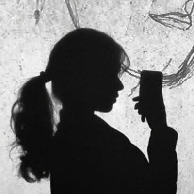 黑白背影头像女生侧脸女生伤感的头像合集