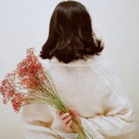 闺蜜头像分开三个人插画二次元森系
