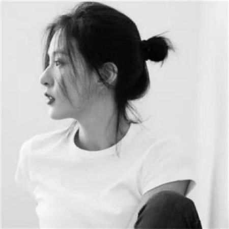 女生微信头像黑白霸气,快来挑选一个社会女头吧