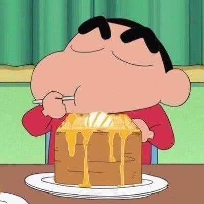 蜡笔小新吃货图片蜡笔小新吃零食吃面表情包图片