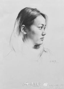 美女素描,美的发光