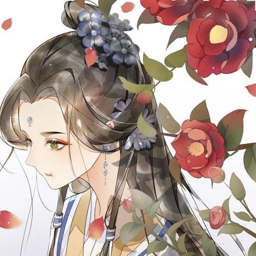 红色系古风女生头像绵绵更在三生后谁隔世读关鸠