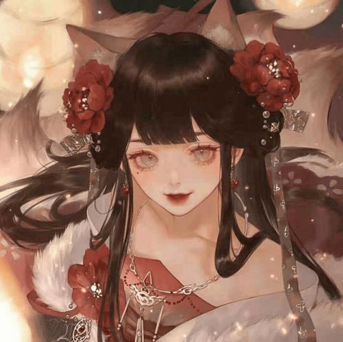 女生头像手绘古风动漫女生头像