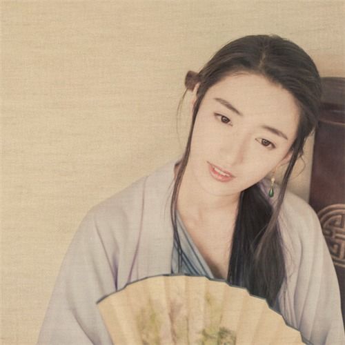 头像女头女生人像摄影清纯古风