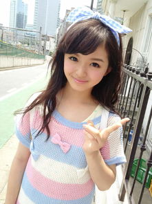 日本13岁名模走红小学女生里神一般的时尚教主