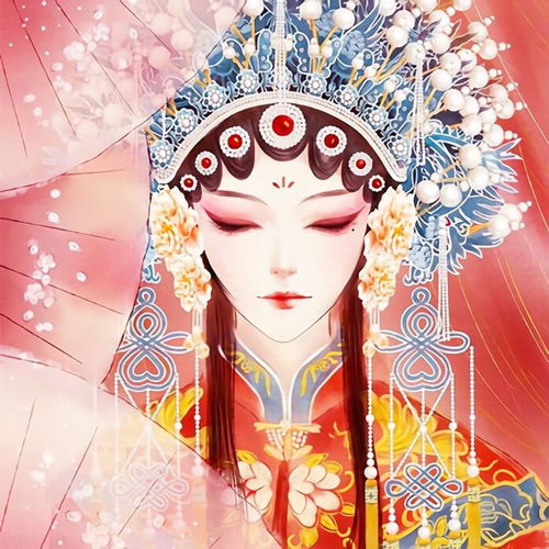 中国古风二次元女头,美到没朋友
