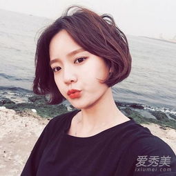 女生最爱的中分短发图片12款秋冬照着剪一定好看