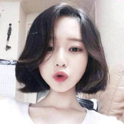 适合女生头像的图片高清图短发