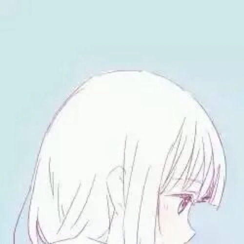 情侣头像小清新二次元动漫女