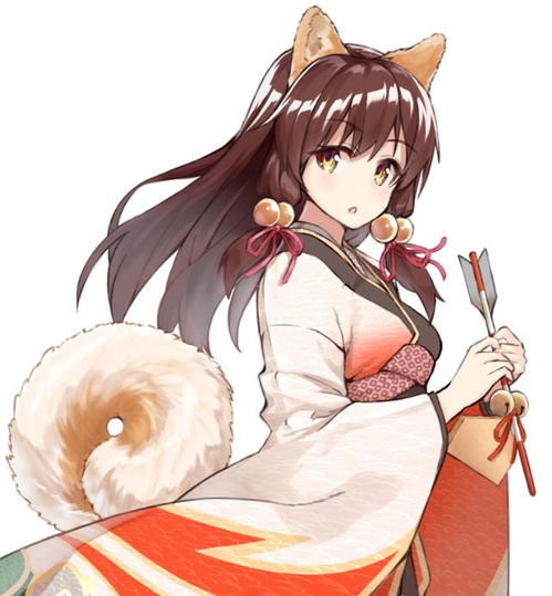 二次元和风美图打扮得体的和服小姑娘,幸福的样子真漂亮