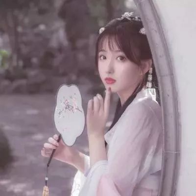 唯美的古风女生头像