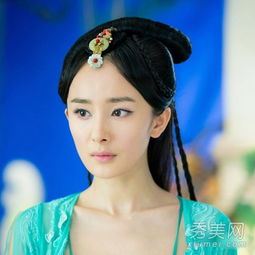 杨幂郑爽阿娇古剑奇谭话题女王长发比美