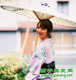 日式和服发型扎发图片和技巧