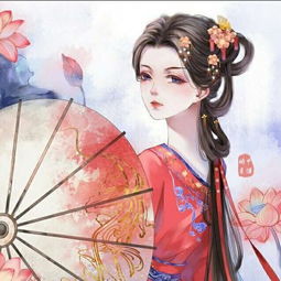 古风手绘女生头像一花一世界,一树一菩提