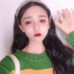 绿色系女生头像爱是一道光,绿的你发慌