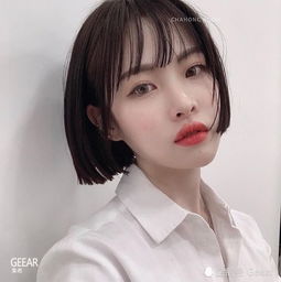 掌握层次感短发变化更多给你韩国女生现在大热的短发灵感
